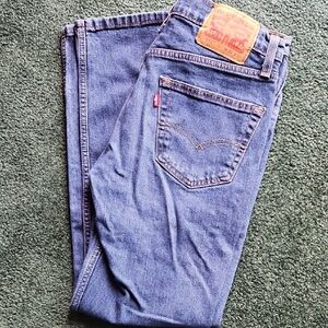 Levi's Men's Blue Straight Jeans